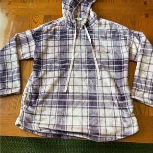 LOFT Purple Plaid Women's Sweater